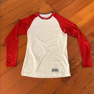 Nike pro combat mlb red dri fit